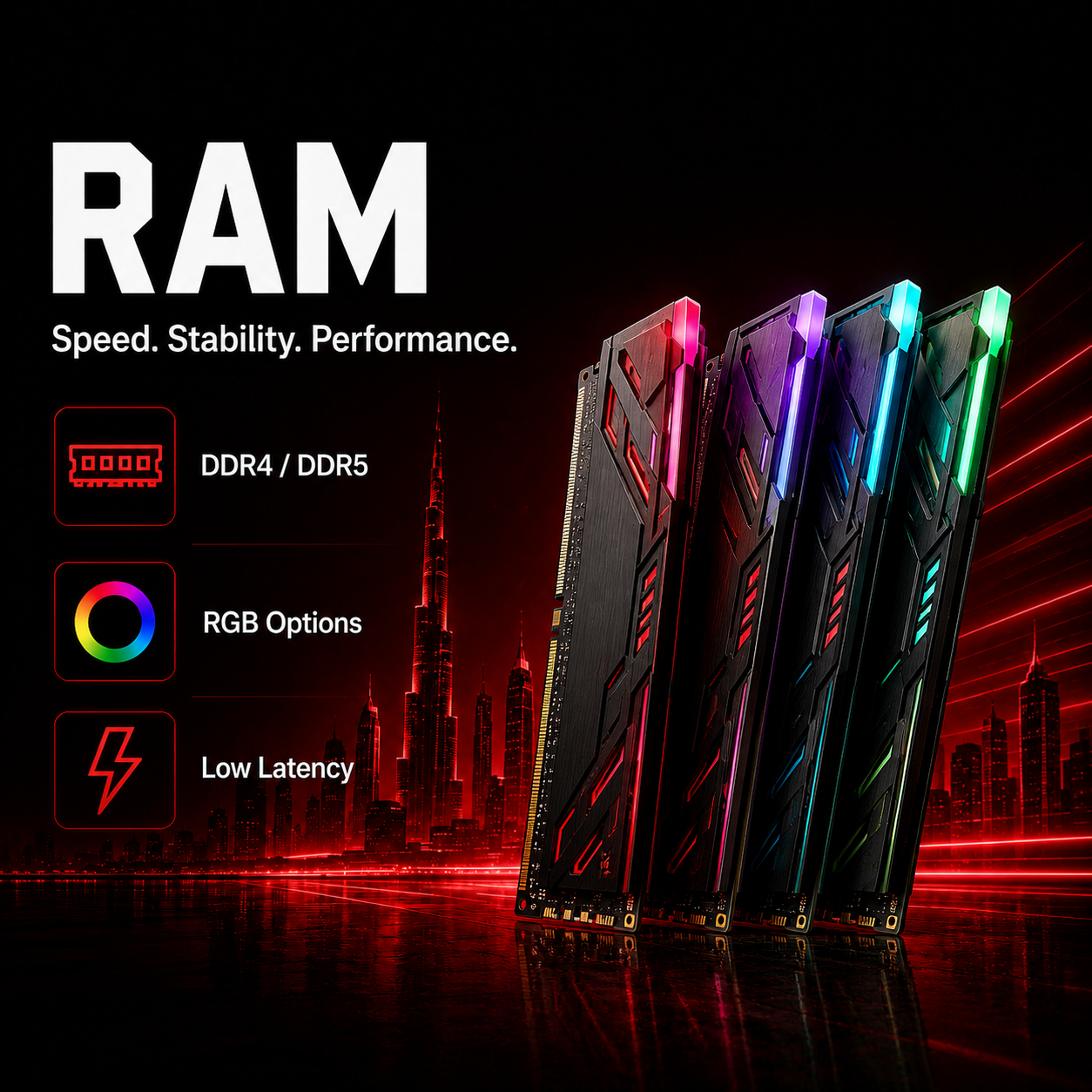 RAM FOR GAMING PC 