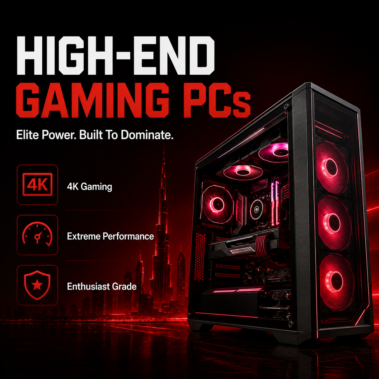 HIGH END GAMING PC DUBAI 