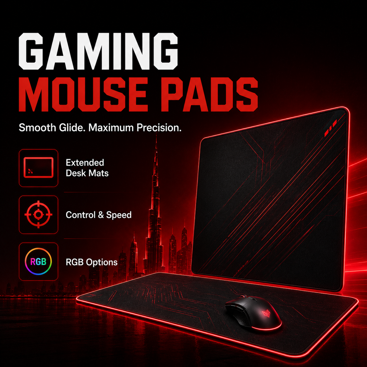 GAMING MOUSE PADS IN DUBAI 