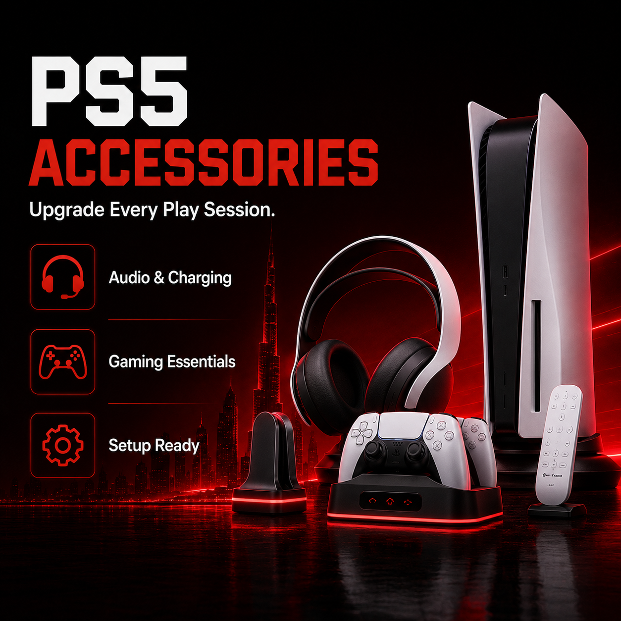PS5 ACCESSORIES IN DUBAI 