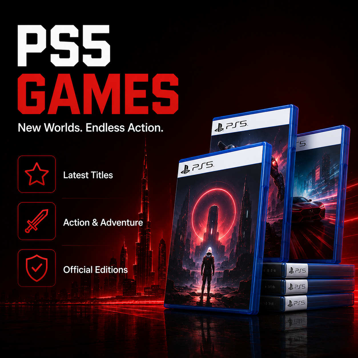 PLAYSTATION 5 GAMES IN DUBAI 
