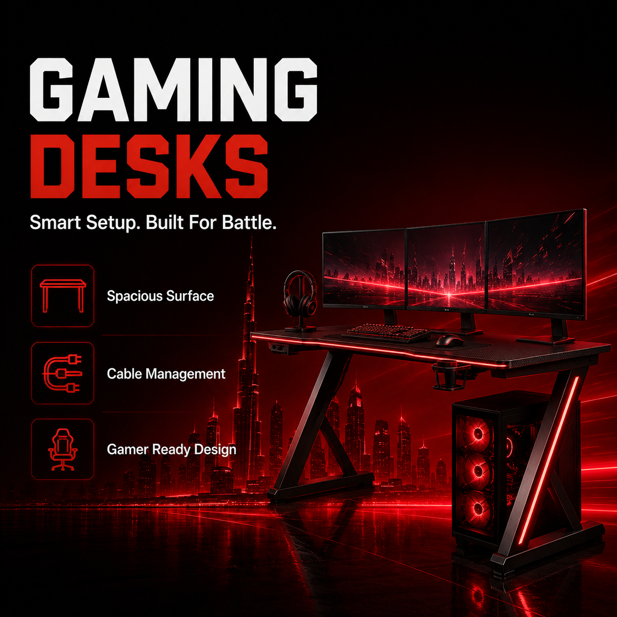 GAMING TABLES IN DUBAI 