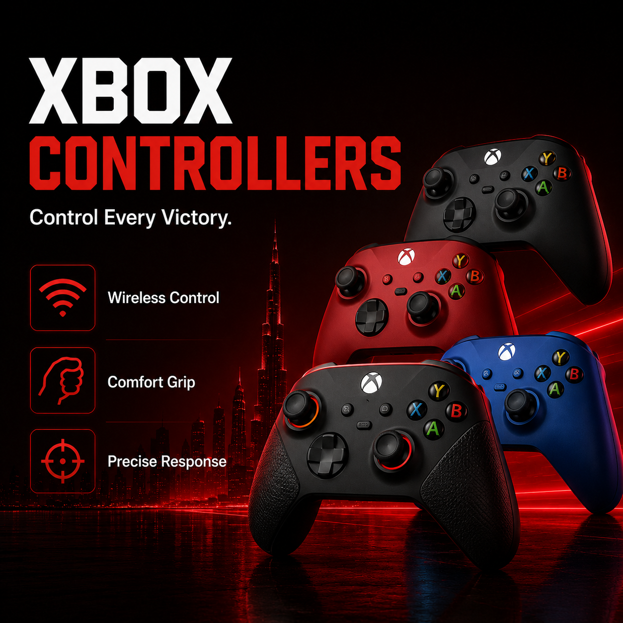 XBOX CONTROLLERS IN DUBAI 
