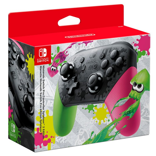 Nintendo Switch Pro Controller Splatoon 2 Edition US Version
