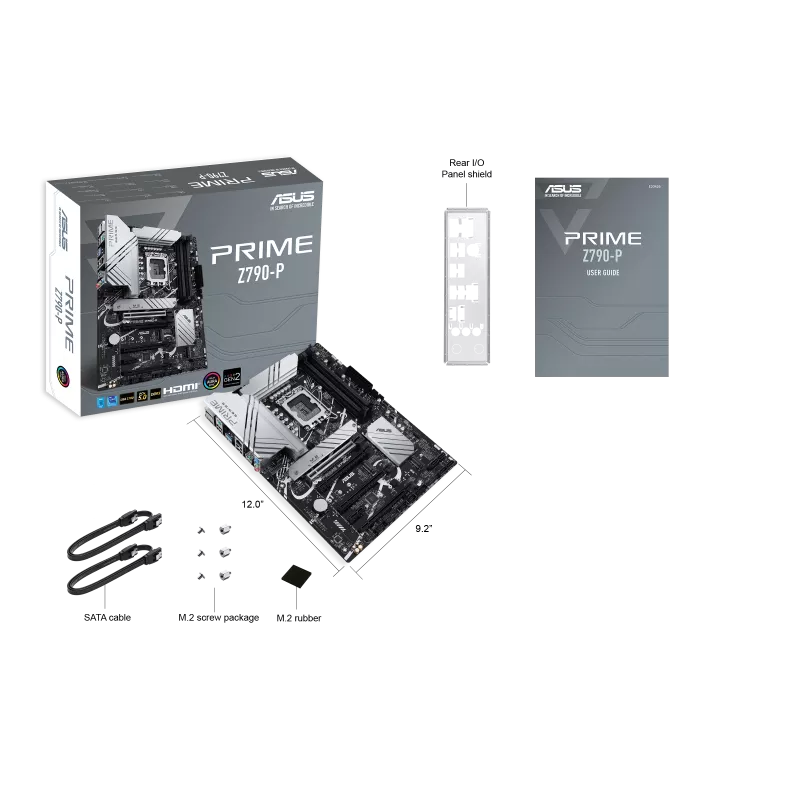 ASUS Prime Z790-P WiFi DDR5 motherboard for gaming PC builds in Dubai