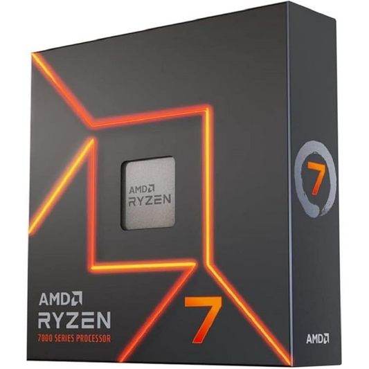 AMD Ryzen 7 7700X AM5 processor front view for gaming PC builds in Dubai