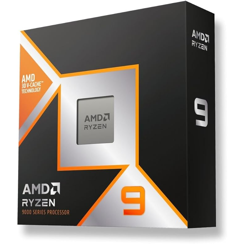 AMD Ryzen 9 9900X3D AM5 processor retail box