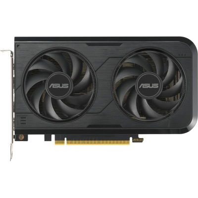 ASUS Dual GeForce RTX 5050 OC 8GB GDDR6 graphics card angled product view