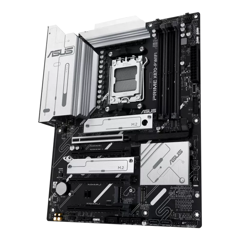 ASUS Prime X870-P WiFi AM5 DDR5 motherboard rear I/O ports