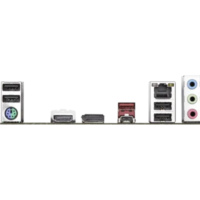 GIGABYTE B760 DS3H DDR4 Ultra Durable motherboard rear I/O ports