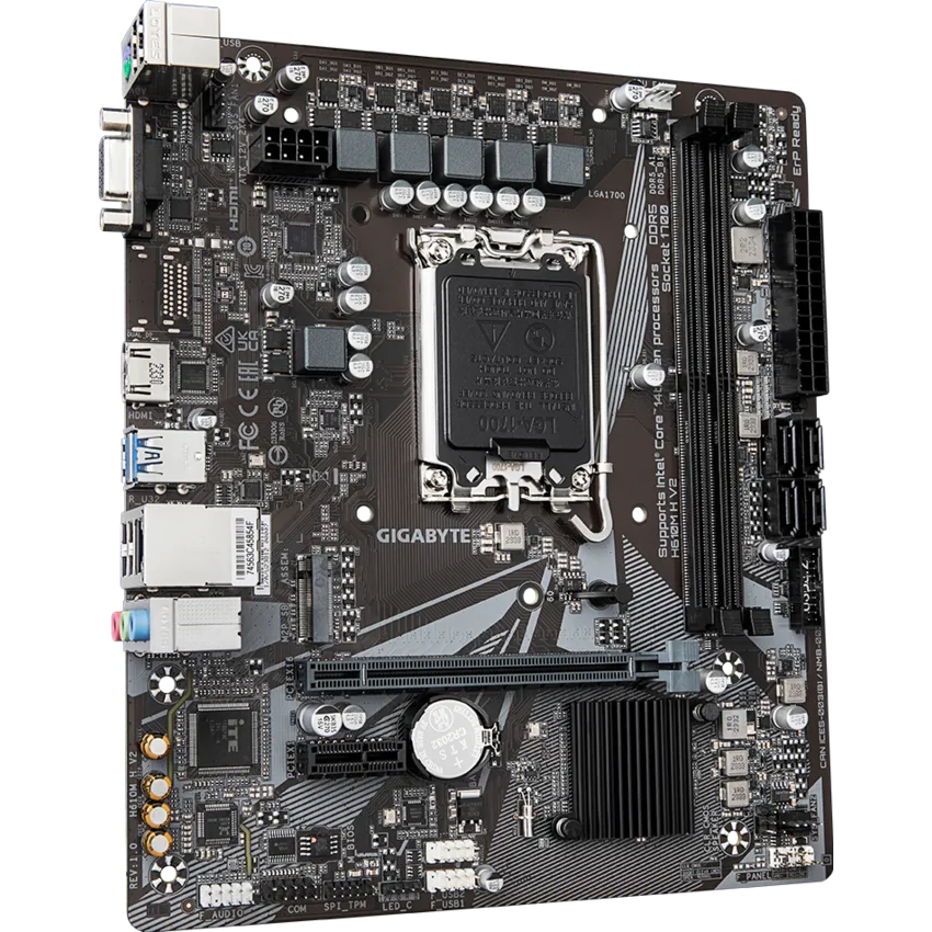 GIGABYTE H610M H V2 DDR5 motherboard retail box