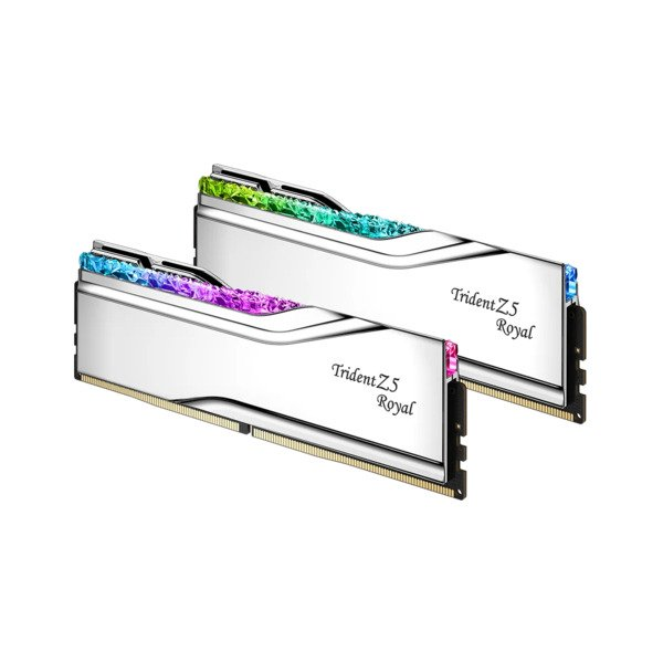 G.SKILL Trident Z5 Royal DDR5 8000MHz 48GB desktop RAM angled product view