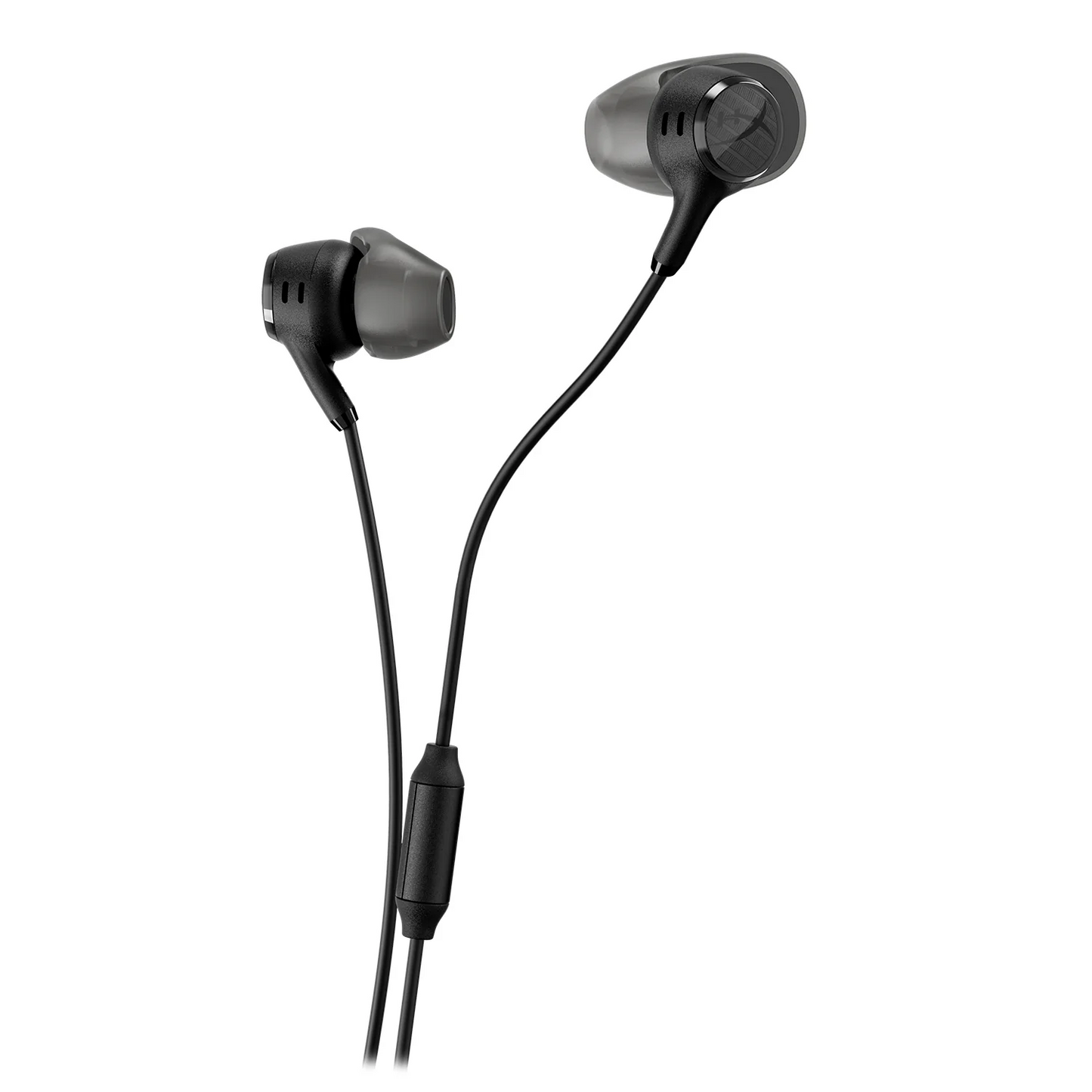 HyperX Cloud Earbuds III Black wired gaming earbuds angled product view