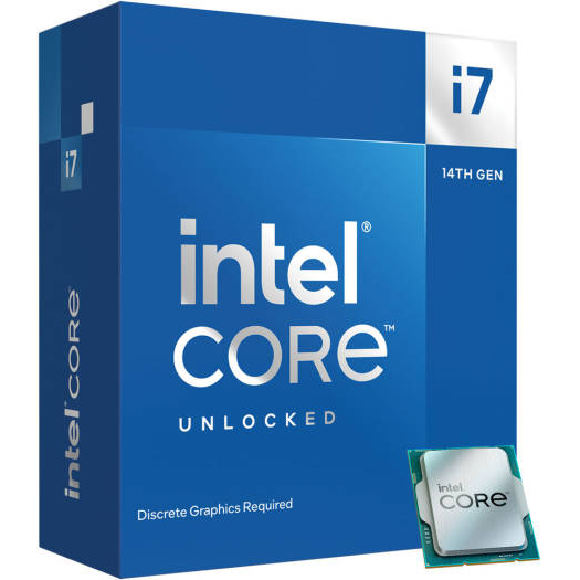 Intel Core i7-13700KF 13th Gen processor front view for gaming PC builds in Dubai