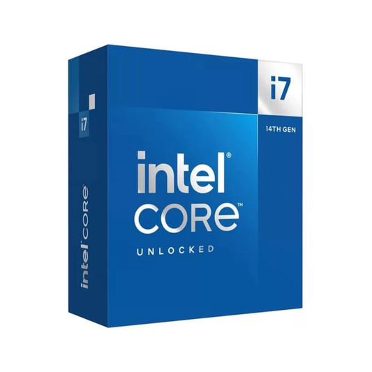 Intel Core i7-14700KF 14th Gen processor front view for gaming PC builds in Dubai