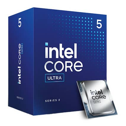 Intel Core Ultra 5 225F LGA 1851 processor front view for gaming PC builds in Dubai