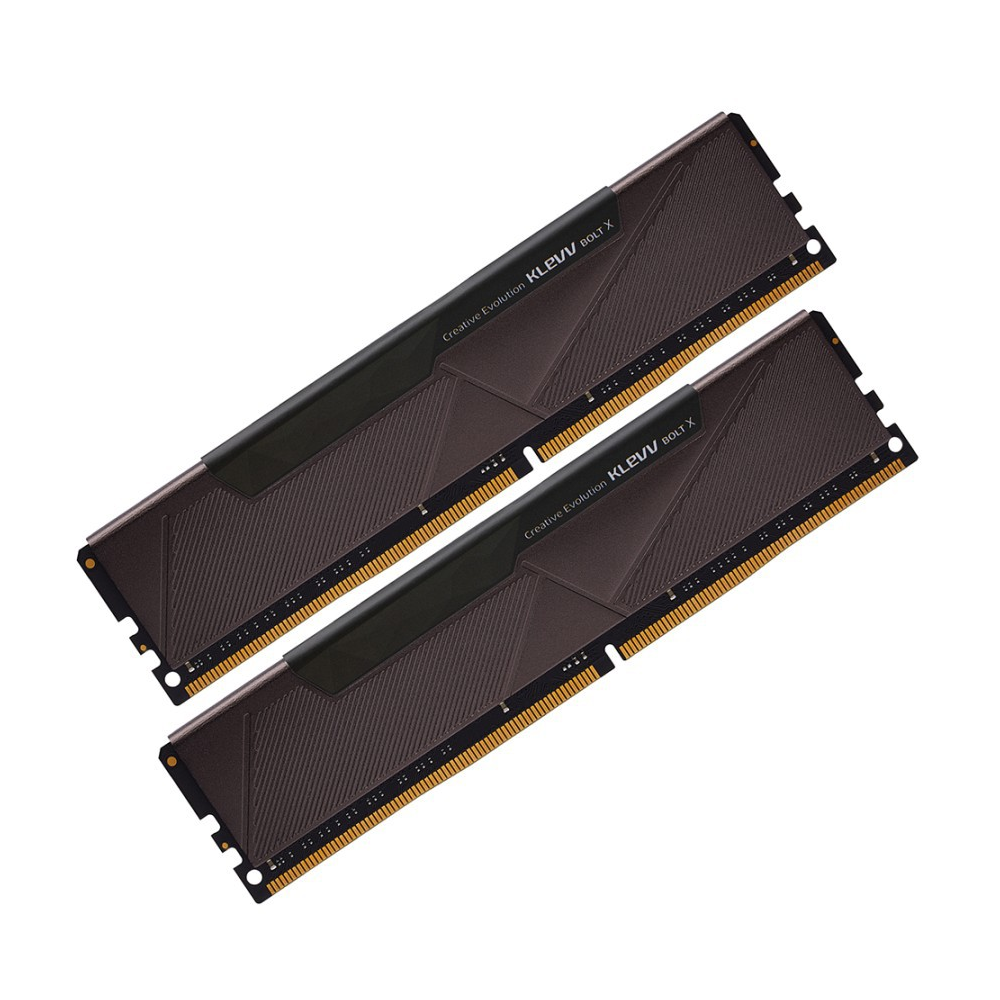 KLEVV BOLT X DDR4 3200MHz 2x8GB black RAM kit for DDR4 PC builds