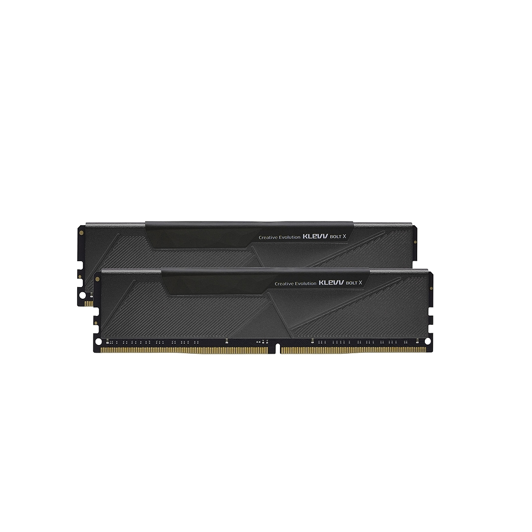 KLEVV BOLT X DDR4 3200MHz 2x8GB black RAM kit for DDR4 PC builds
