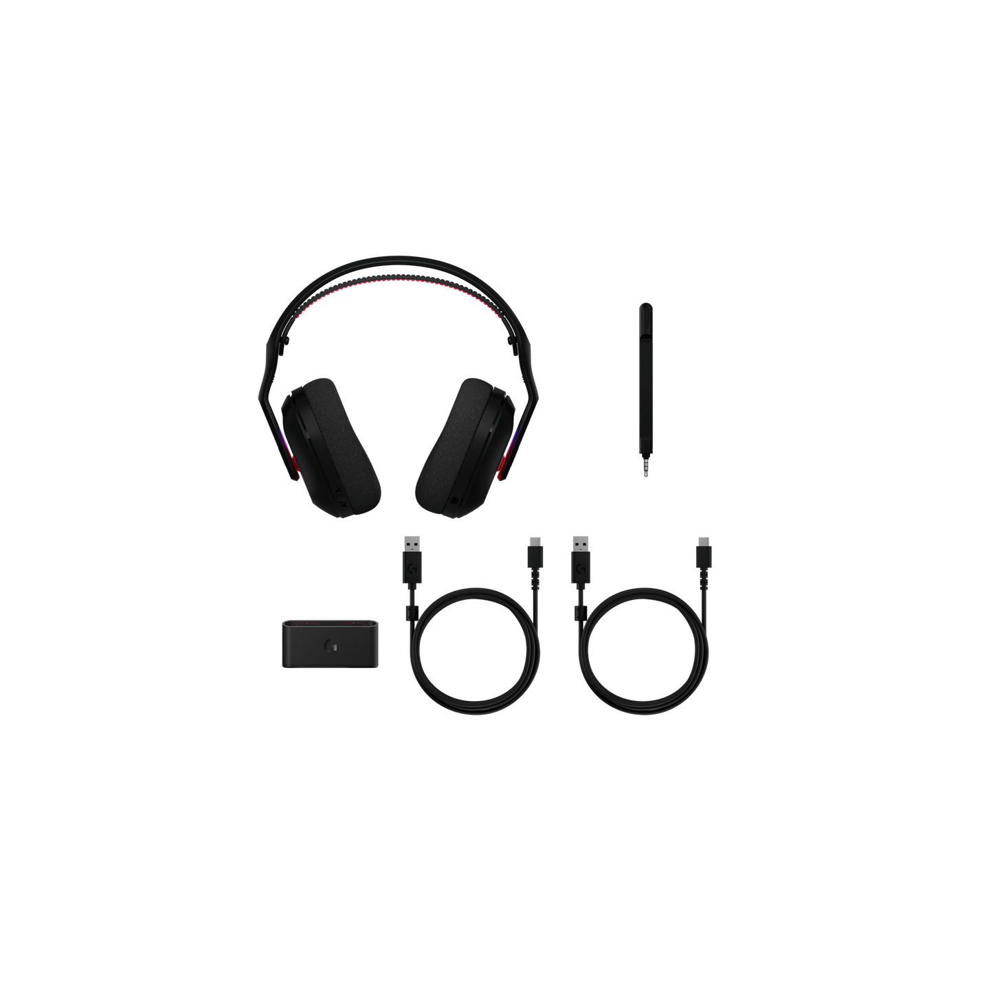 Logitech G ASTRO A20 X Black wireless gaming headset with 48kHz boom microphone