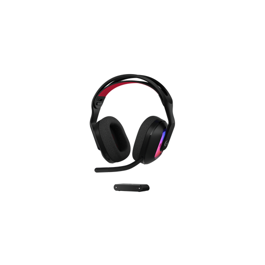 Logitech G ASTRO A20 X LIGHTSPEED Wireless Gaming Headset Black front view for gaming setups in Dubai