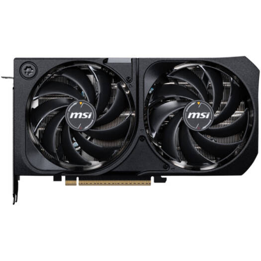 MSI GeForce RTX 5070 Shadow 2X OC 12GB GDDR7 graphics card angled product view
