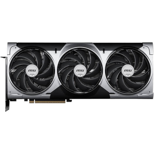 MSI GeForce RTX 5090 VENTUS 3X OC 32GB GDDR7 graphics card angled product view