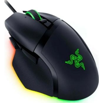 Razer Basilisk V3 Chroma RGB wired gaming mouse with programmable buttons and HyperScroll wheel