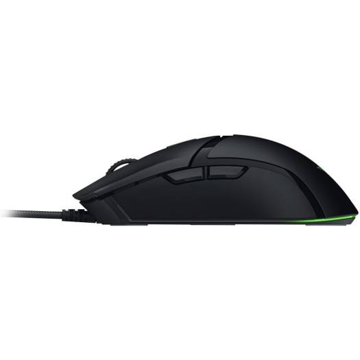 Razer Cobra black wired gaming mouse angled product view