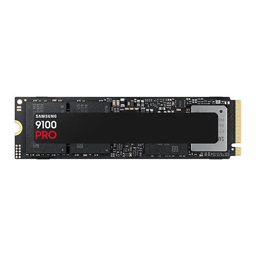 Samsung 9100 PRO 1TB PCIe 5.0 NVMe M.2 2280 SSD angled product view