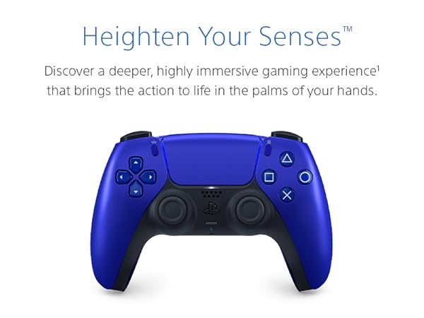 Sony DualSense Cobalt Blue wireless controller for PS5 gaming
