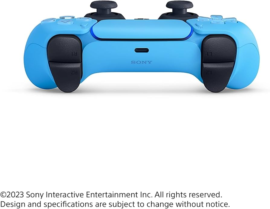 Sony DualSense Ice Blue wireless controller for PS5 gaming