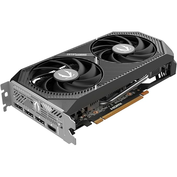 ZOTAC Gaming GeForce RTX 5060 Twin Edge OC 8GB graphics card HDMI and DisplayPort outputs