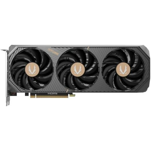ZOTAC Gaming GeForce RTX 5070 Ti SOLID SFF OC 16GB GDDR7 graphics card angled product view